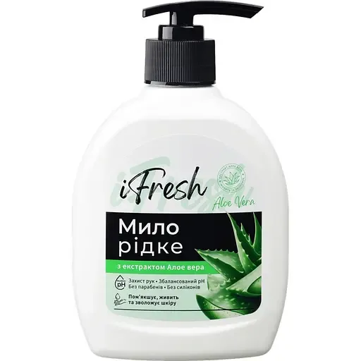 Мило рідке iFresh Aloe vera з екстрактом Алое Вера 300 мл