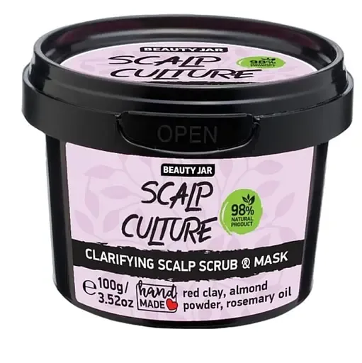 Очищувальний скраб-маска для шкіри голови Beauty Jar Scalp Culture 100 мл