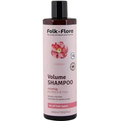 Шампунь для об'єму волосся Folk&Flora 400 мл