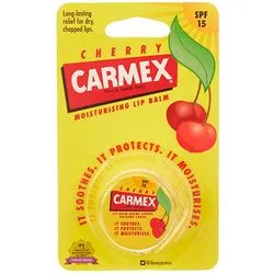 Бальзам для губ "Вишня" у баночці, SPF 15 Carmex Cherry Moisturizing Lip Balm SPF 15
