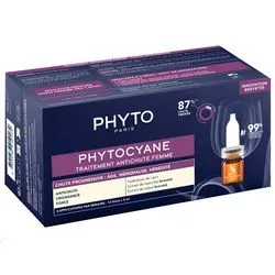 Засіб проти випадіння волосся у жінок "Прогресив" Phyto Phytocyane Progressive Hair Loss Treatment For Women