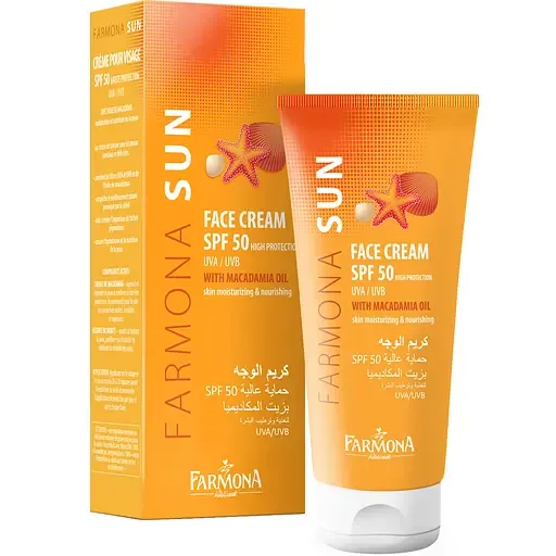 Крем для обличчя Farmona Sun з олією макадамії SPF 50 50 мл