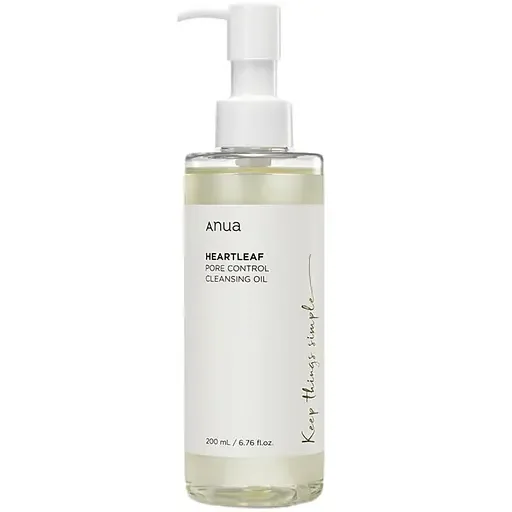 Гідрофільна олія для очищення шкіри Anua Heartleaf Pore Control Cleansing Oil 200 мл
