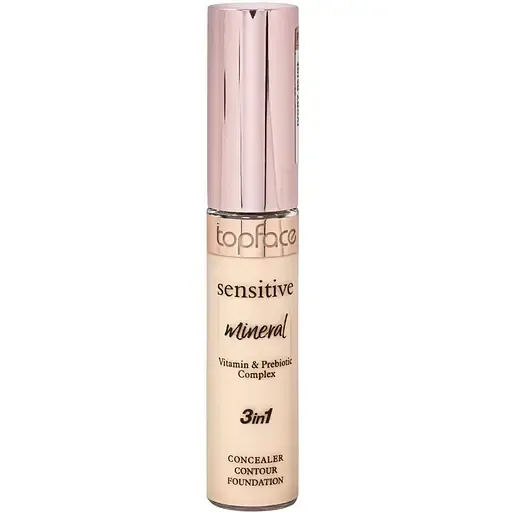Консилер TopFace Sensitive Mineral 3 in 1 Concealer PT471