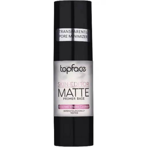База під макіяж TopFace Skin Editor Mate Primer Base PT470 02 Transparent 31 мл