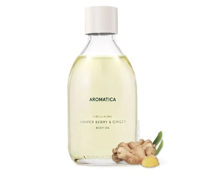 AROMATICA Circulating Body Oil Juniper Berry & Ginger