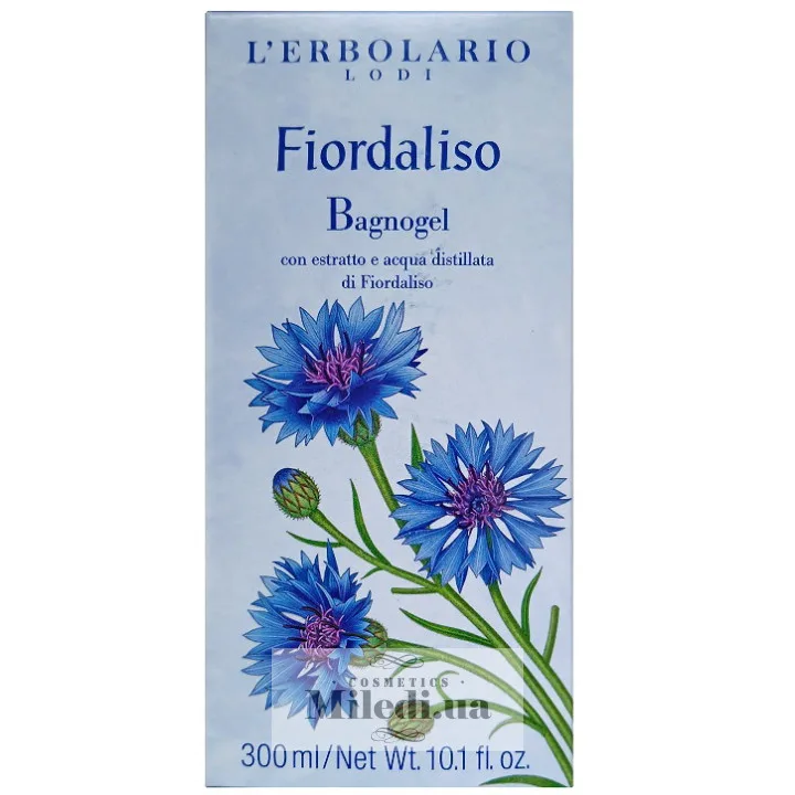 Гель для душу Піна для ванни Волошка L'Erbolario Bagnogel Fiordaliso 300 мл