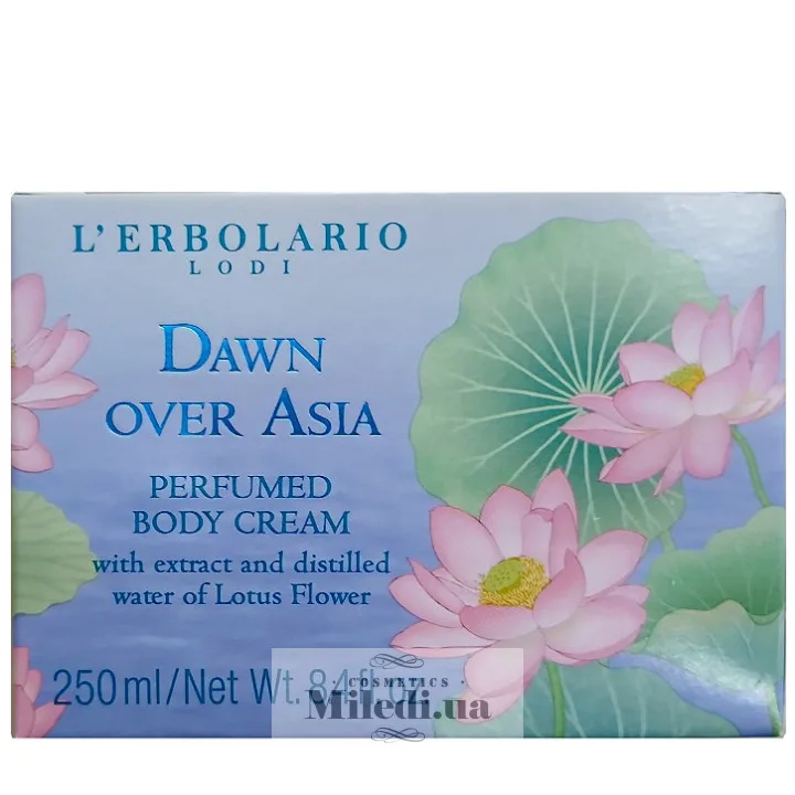 Парфумований крем для тіла Азія L`Erbolario Crema Profumata Corpo Alba in Asia 250 мл