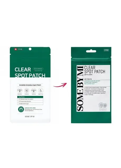 Патчі від запалень та акне Clear Spot Patch 18pcs (9x10mm 9x12mm) Some By Mi (358499738)