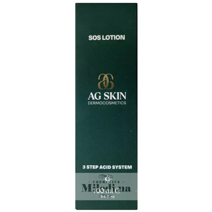 Лосьйон з азелаїновою та саліциловою кислотами AG SKIN For Acne Sos Lotion Azelaic Salicylic Acids 100 мл