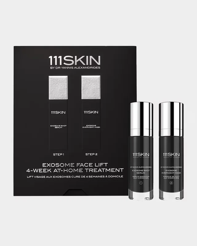 Ліфтинг-протокол для обличчя з екзосомами на 4 тижні Exosome Face Lift 111SKIN, 30 мл + 30 мл