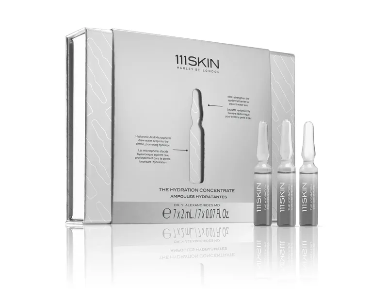 Концентрат зволоження в ампулах The Hydration Concentrate 111SKIN, 7 × 2 мл