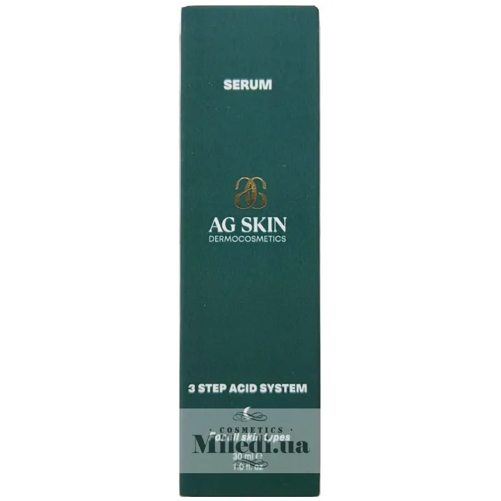 Сироватка з азелогліцином та саліциловою кислотою AG SKIN For Acne Serum Azeloglycine Salicylic Acid, 30 мл