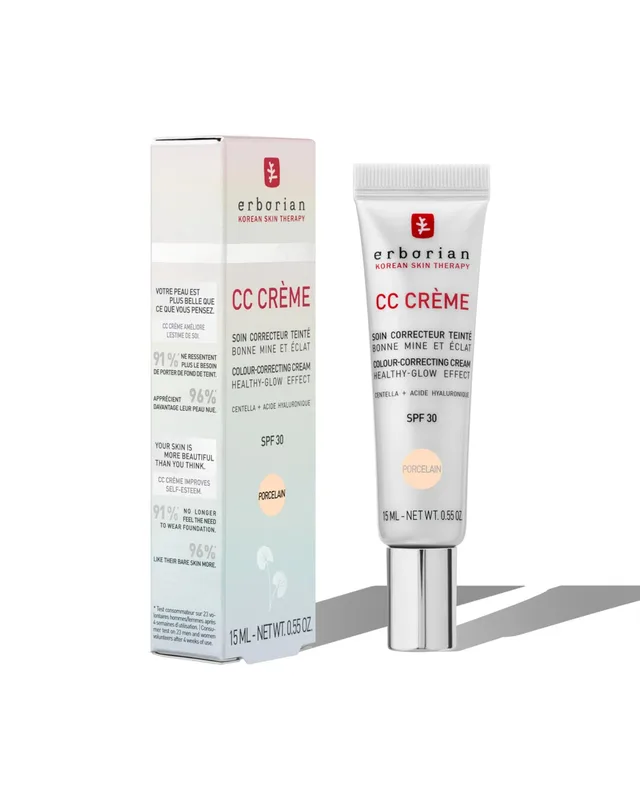 Тонуючий CC крем СС Crème Porcelain SPF30 Erborian