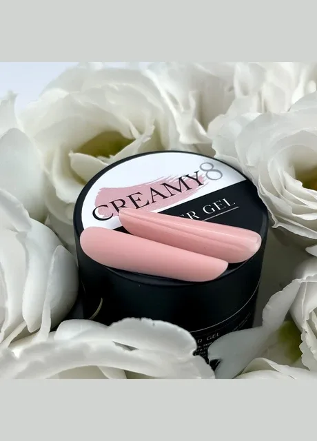 Гель для нарощування Creamy Builder Gel 15 мл №8 (Пудровий) Crooz (377166627)