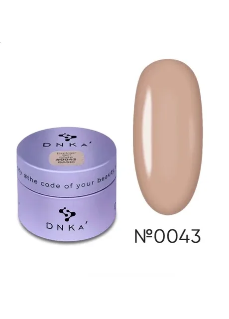 Гель для нарощування моделюючий Builder Gel №0043 15 мл DNKA (398338334)