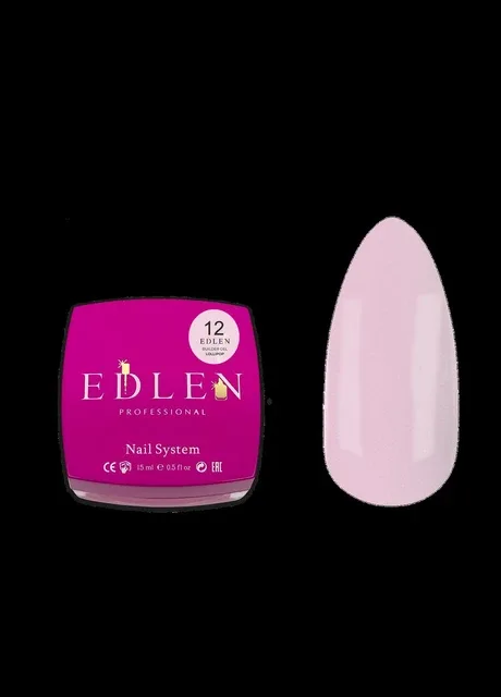 Гель для нарощування нігтів Builder Gel Lollipop 15 мл №12 Edlen (376991707)