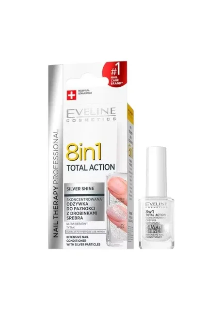 Засіб для нігтів NAIL THERAPY Professional SILVER SHINE зміцнюючий 12 мл 5704/1873 Eveline Cosmetics (340110494)