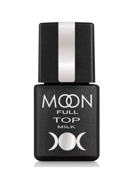 Молочний топ для гель-лаку Full Top milk, 8 мл Moon (307927942)