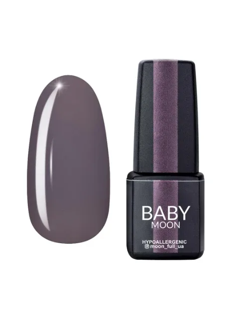 Гель лак BABY Midnight Gel polish, 6 мл №006 темний попіл Moon (251422038)