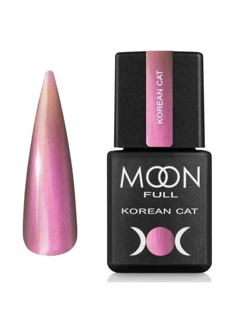 Гель-лак Full Korean Cat №06 Рожевий Перламутр, 8 мл Moon (307927938)