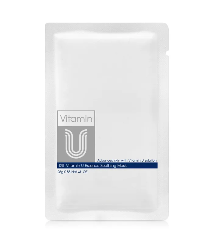 Відновлювальна тканинна маска Vitamin U Essence Soothing Mask Cuskin 1 шт