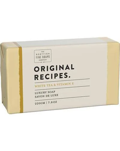 White Tea & Vitamin E Luxury Soap Мило - Scottish Fine Soaps