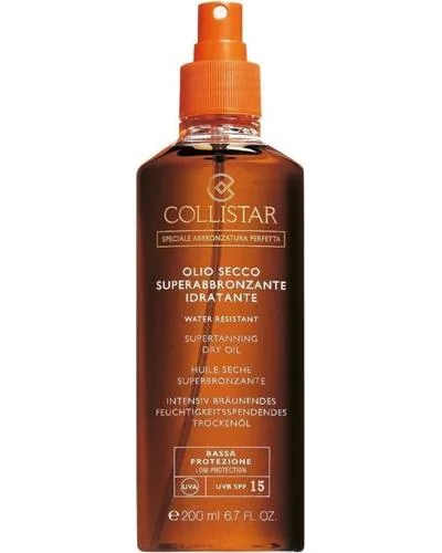 Supertanning Dry Oil SPF15 Суха олія для засмаги - Collistar