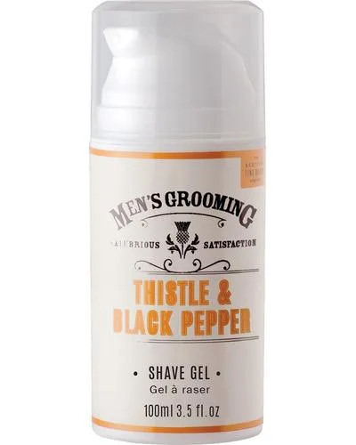 Thistle & Black Pepper Shave Gel Гель для гоління - Scottish Fine Soaps
