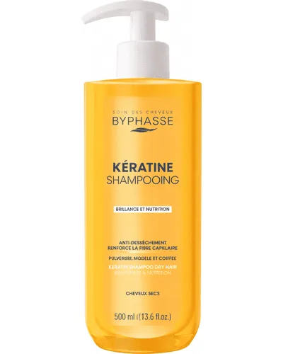 Keratine Shampoo Шампунь для сухого волосся - Byphasse