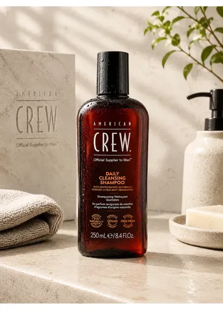 Шампунь Cleanser Shampoo – глибоке очищення волосся та шкіри голови, чоловічий шампунь, професійна косметика, 250 American Crew (388912061)
