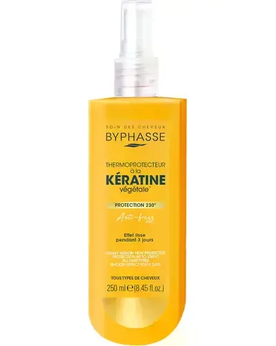 Vegan Keratin Heat Protector Spray Термозахисний спрей для волосся - Byphasse