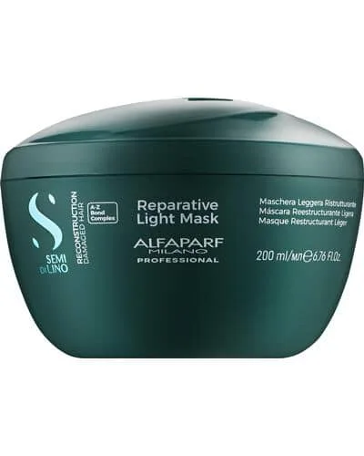Semi Di Lino Reconstruction Reparative Light Mask Легка маска для відновлення волосся - Alfaparf Milano