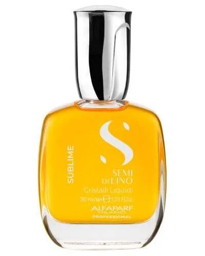 Semi Di Lino Sublime Cristalli Liquidi Instant Illuminating Serum For All Hair Types Рідкі кристали для волосся - Alfaparf Milano