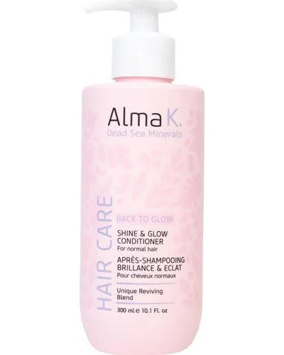 Shine & Glow Conditioner Зволожуючий кондиціонер для відновлення природного сяйва та блиску волосся - Alma K