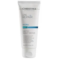Крем "Нічне відновлення" з молочною кислотою Christina Line Repair Hydra Lactic Night Repair