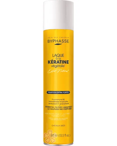 Hair Spray Natural Effect Extra Strong Hold Спрей для волосся екстра сильної фіксації - натуральний ефект - Byphasse