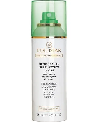 Multi-Active Deodorant 24 Hours Dry spray Дезодорант-спрей з волокнами бавовни - Collistar