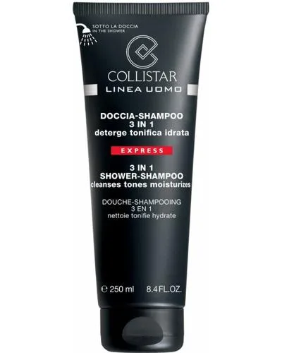 3 in 1 Shower-Shampoo Шампунь-гель для душу для чоловіків - Collistar