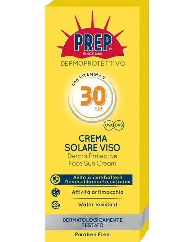 Face Sun Cream SPF 30 Сонцезахисний крем для обличчя - PREP