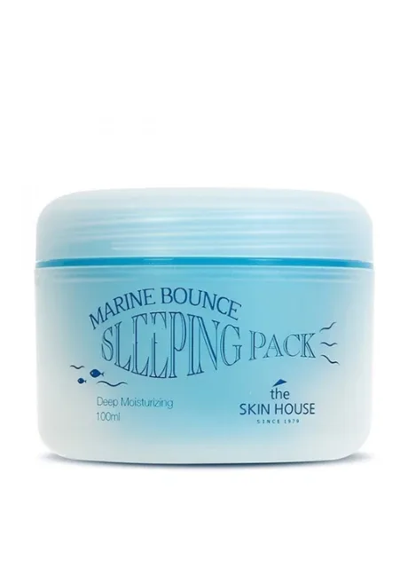 Маска нічна з морським колагеном Marine Bounce Sleeping Pack, 100 мл The Skin House (203674797)