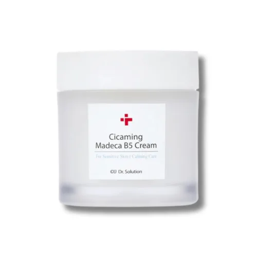 Заспокійливий крем із центелою та пантенолом - Cuskin Dr. Solution Cicaming B5 Madeca Cream 50ml