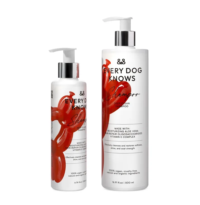 Шампунь для глибокого очищення шерсті собак Deep Clean Shampoo Every Dog Knows