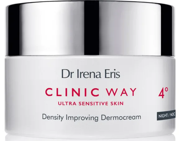 Крем нічний Dr. Irena Eris Clinic Way 4° пептидний ліфтинг 60+ проти зморшок для шкіри обличчя 50 мл