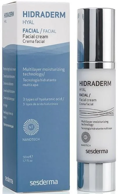 Крем Sesderma Hidraderm Hyal Зволожуючий для всіх типів шкіри 50 мл