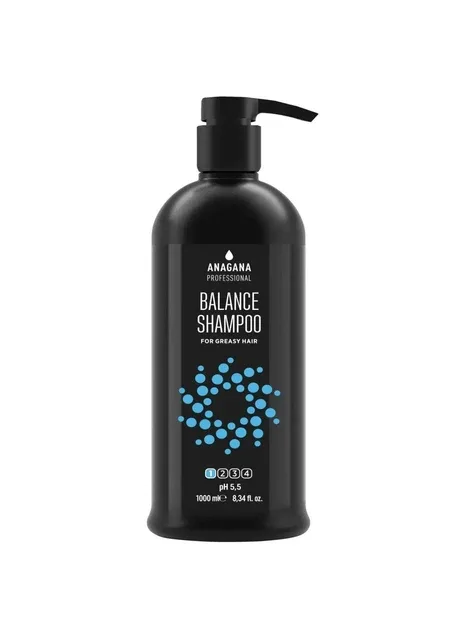 Шампунь Баланс для жирного волосся BALANCE SHAMPOO for greasy hair 1000 мл ANAGANA (365747459)