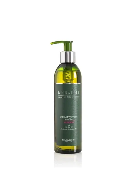 Шампунь для пошкодженого волосся BioNature Treated Hair Shampoo, 250 ml Emmebi Italia (376240284)