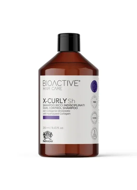 BIOACTIVE HC X-CURLY SH Шампунь для кучерявого волосся, 250 мл FARMAGAN (399548206)