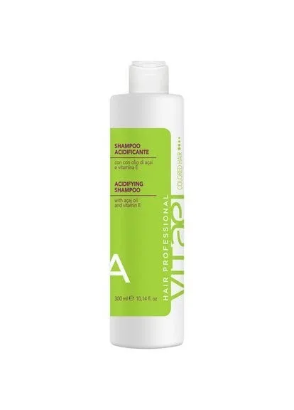 Шампунь для фарбованого волосся COLORED HAIR ACIDIFYING SHAMPOO 300 мл Vitael (393406875)