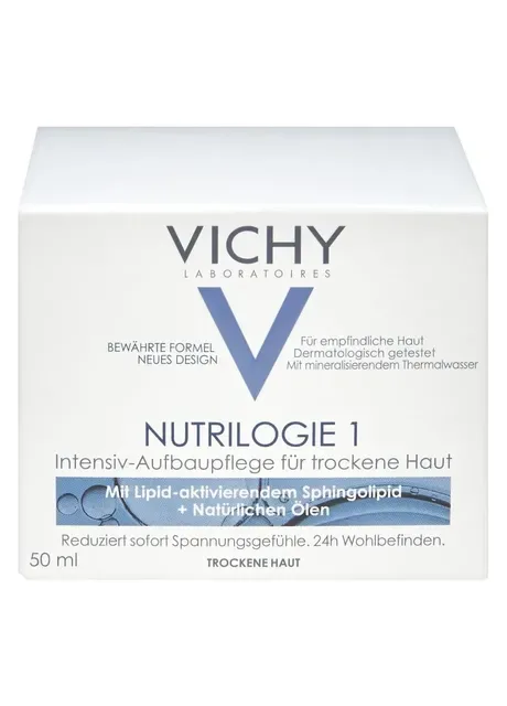 Крем для обличчя для сухої шкіри Nutrilogie 1 50 ml Vichy (406190464)